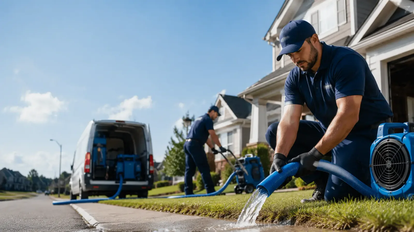 Flood Damage Restoration in Center, NE
